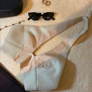 Cream Cropped Hot Miami Styles Halter Top